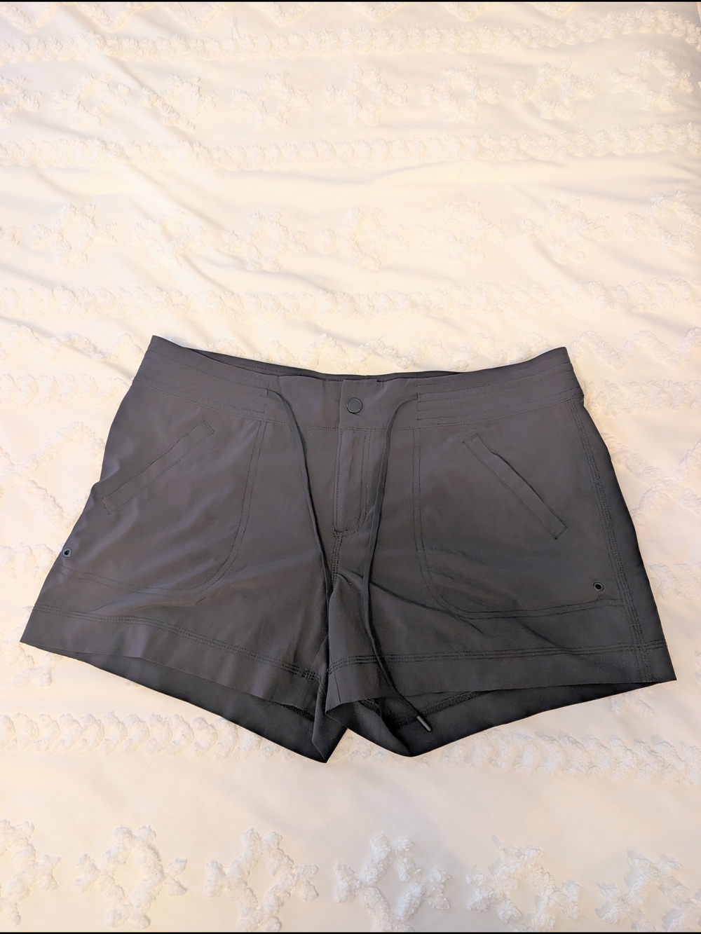 Athleta Black Athletic Shorts Women's Size 14